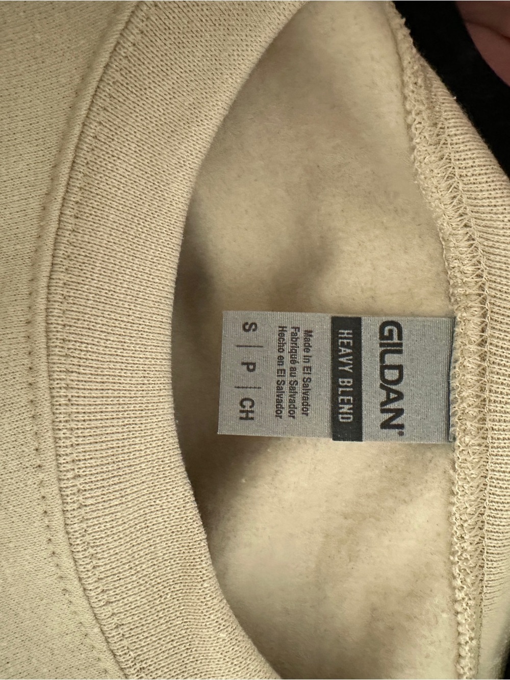 Appa (Avatar the Last Airbender) Beige Crewneck Sweatshirt - Picture 3 of 3